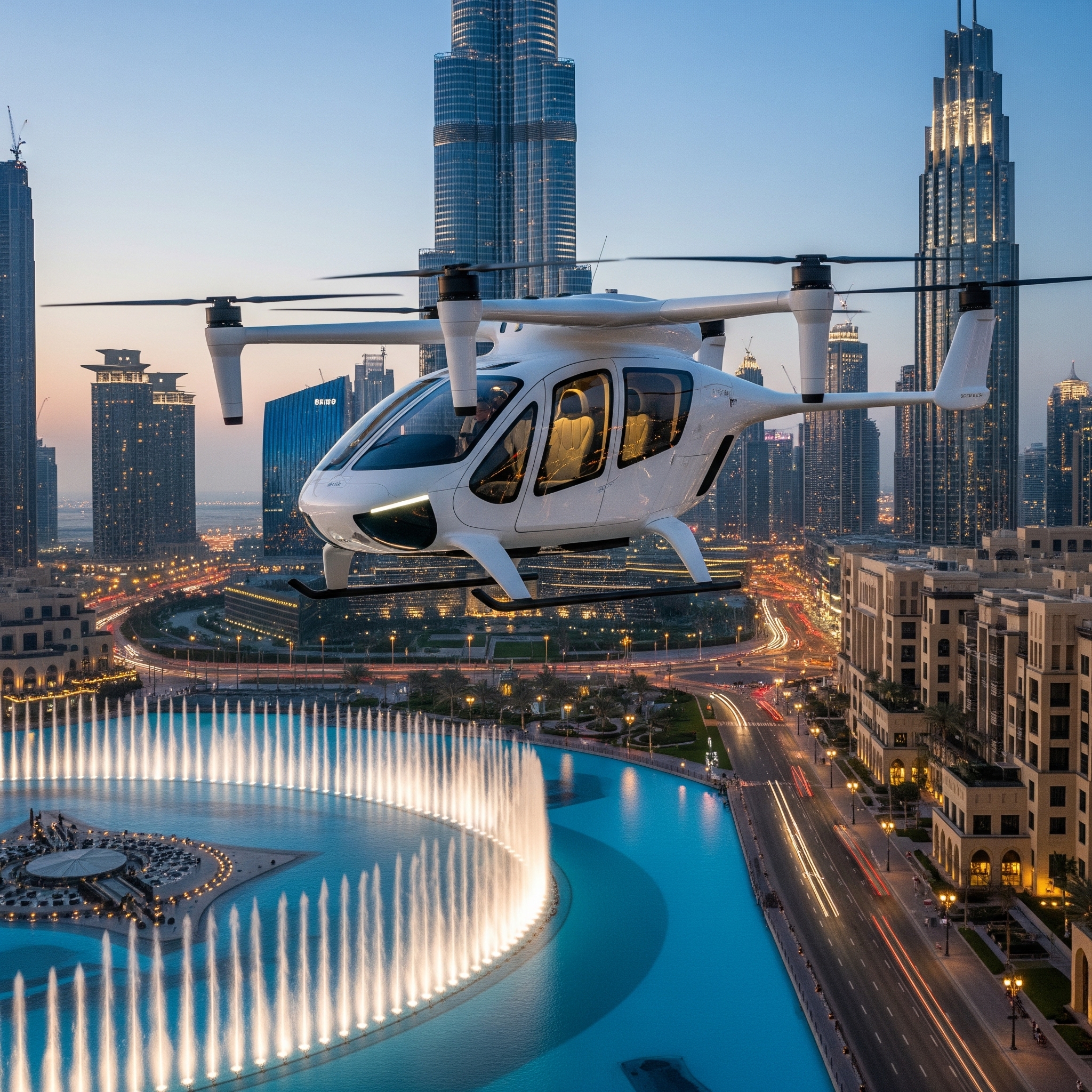 eVTOL commute Singapore operators